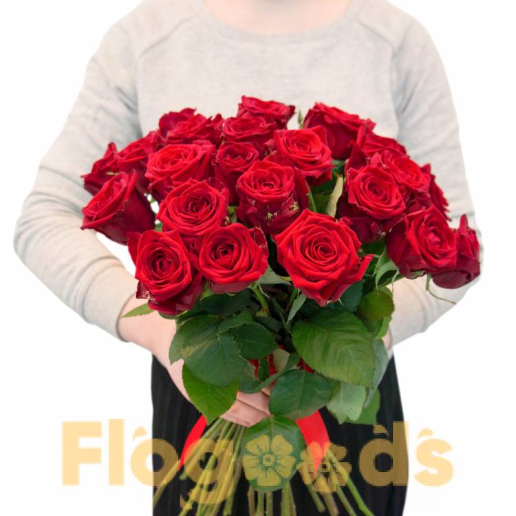 Букет красных роз за 2 325 руб.